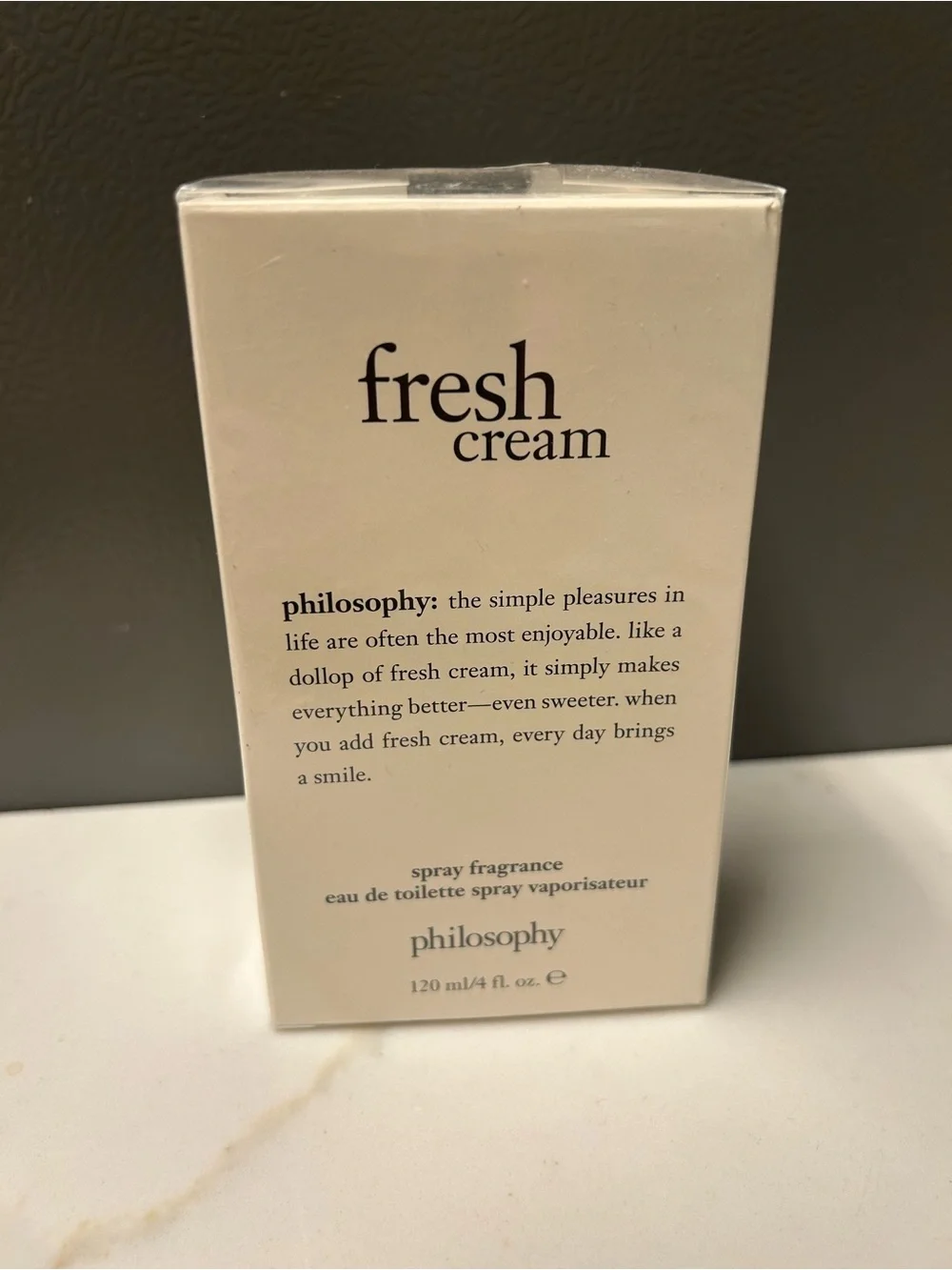 Brand New Philosophy Fresh Cream